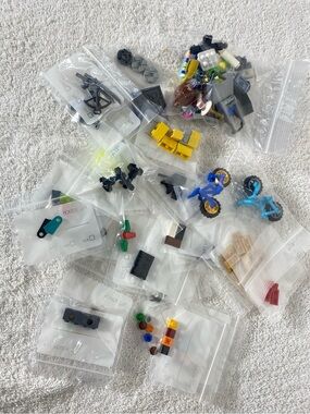 5/$35 Genuine LEGO Specialty & Builder Pieces Lot - 110g Sorted Bags